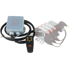 FUNKSTEUERUNGSSATZ FÜR KOMPATIBLE 8-TEILIGE ELEKTROVERTEILER – 83855 | NewgardenAgri.com