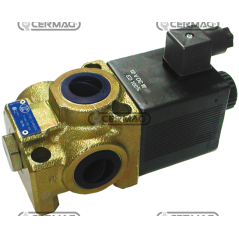 Selector eléctrico de 3 vías serie VS91 VS92 Conexión 3/4" Gas Voltaje 12 V COMPATIBLE - 81532 | NewgardenAgri.com
