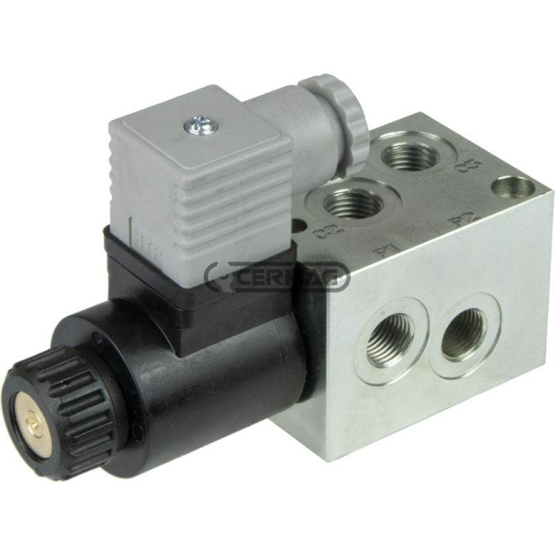 Selector eléctrico de 6 vías serie VS120 Conexión 1/4" Gas Voltaje 24 V COMPATIBLE - 82129