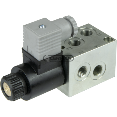 Selector eléctrico de 6 vías serie VS120 Conexión 1/4" Gas Voltaje 24 V COMPATIBLE - 82129 | NewgardenAgri.com