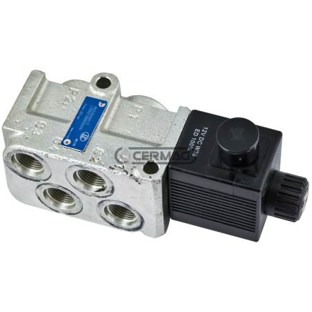 Selector eléctrico de 6 vías serie VS161 Conexión 3/8" Gas Voltaje 12 V COMPATIBLE - 82132 | NewgardenAgri.com