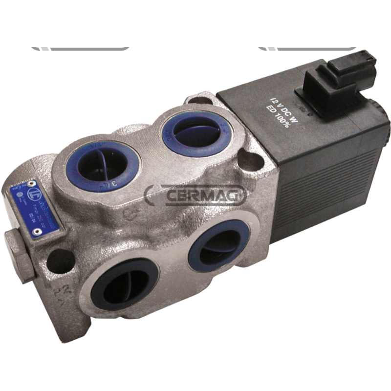 Selector eléctrico de 6 vías Serie VS311 VS312 Conexión 3/4" Gas Voltaje 24 V COMPATIBLE - 82017