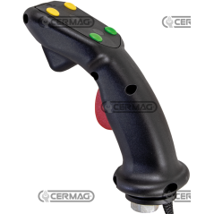 Palanca de control ergonómica de 4 botones con "HOMBRE MUERTO" COMPATIBLE - 83844 | NewgardenAgri.com