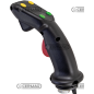 Ergonomic 4-button control lever with "DEAD MAN" COMPATIBLE - 83844