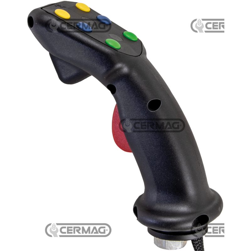 Leva di comando 6 pulsanti ergonomica con "UOMO PRESENTE" COMPATIBILE - 83845