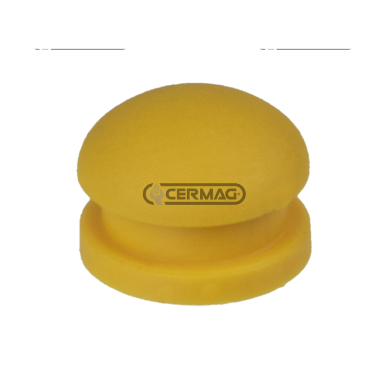 Cappuccio giallo per pulsante leva di comando COMPATIBILE - 84047
