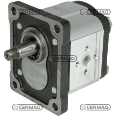 Bomba de engranajes GRUPO 2 Conicidad 1:8 Cilindrada 11 cc Rotación izquierda COMPATIBLE - 82155 | NewgardenAgri.com