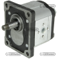 Bomba de engranajes GRUPO 2 Conicidad 1:8 Cilindrada 11 cc Rotación derecha COMPATIBLE - 82147