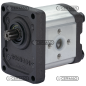 Gear pump GROUP 2 Displacement 12 cm³ Shaft 17x14 - Z.9 Left rotation COMPATIBLE - 81672