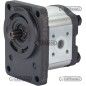 Gear pump GROUP 2 Displacement 8.2 cm³ Shaft 17x14 - Z.9 Right rotation COMPATIBLE - 83245 Gear pump GROUP 2 Displacement 8.2 cm³ Shaft 17x14 - Z.9 Right rotation COMPATIBLE - 83245