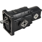 Bomba hidráulica doble CASAPPA KP30 + PLP20 Cilindrada 51+16 cm³ Rotación derecha COMPATIBLE - 83906