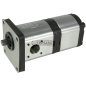 Pompe hydraulique double pour CNH Cylindrée 26+15 cm³ Rotation à gauche COMPATIBLE - 84112