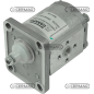 Pompe hydraulique GROUPE 1 pour BCS Cylindrée 10 cm³ Rotation à droite COMPATIBLE - 84134