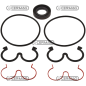 Kit de joint de pompe unique COMPATIBLE - 83419