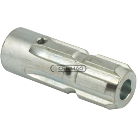 Prise de mouvement pour pompes hydrauliques Raccord 1" 3/8 longueur 100 mm COMPATIBLE - 80736 | NewgardenAgri.com