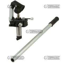 Pompa a mano con rubinetto di discesa Utilizzo Doppio effetto Cilindrata 25 cm³ COMPATIBILE - 81507 | NewgardenAgri.com