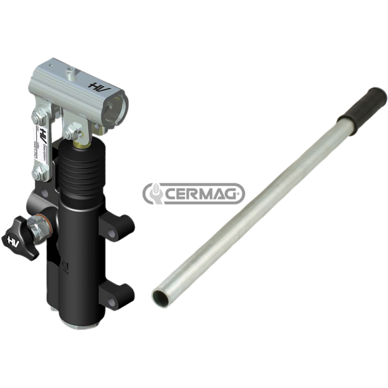 Pompa a mano a muro con leva e volantino di scarico Utilizzo Semplice effetto Cilindrata 20 cm³ COMPATIBILE - 83818