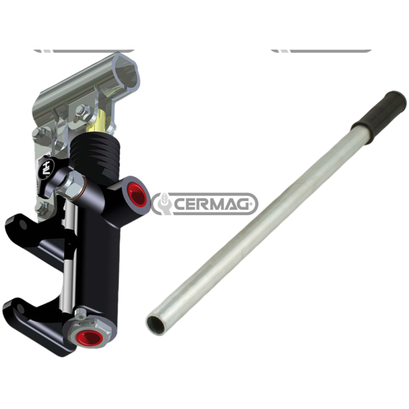 Pompa a mano a muro con leva e volantino di scarico Utilizzo Semplice effetto Cilindrata 50 cm³ COMPATIBILE - 83819