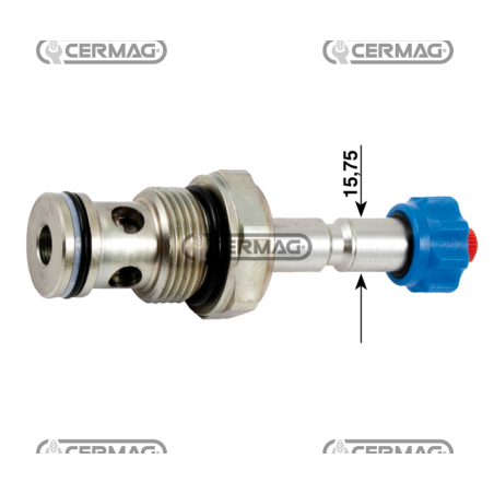Válvula VEI bidireccional normalmente cerrada 150 litros Conexión gas 1" COMPATIBLE - 84167 | NewgardenAgri.com