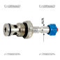 150 liter normally closed bidirectional VEI valve 1" gas connection COMPATIBLE - 84167