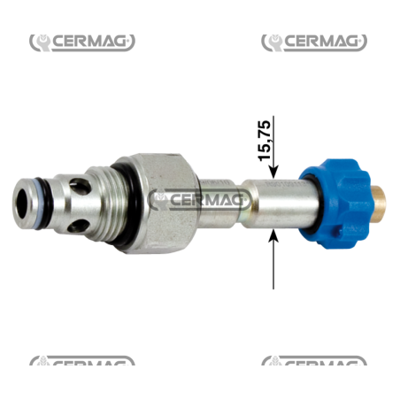 Valvola VEI bidirezionale normalmente chiusa da 40 litri Attacco 3/8" Gas COMPATIBILE - 83431 | NewgardenAgri.com