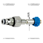 Válvula VEI bidireccional normalmente cerrada 40 litros Conexión gas 3/8" COMPATIBLE - 83431