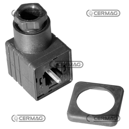 Conector negro COMPATIBLE - 83437 | NewgardenAgri.com