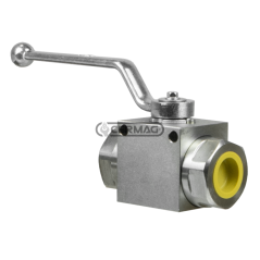 VANNES À SPHÈRE 2 VOIES AVEC TROUS DE FIXATION, COMPATIBLES 3/4" - 81409 | NewgardenAgri.com