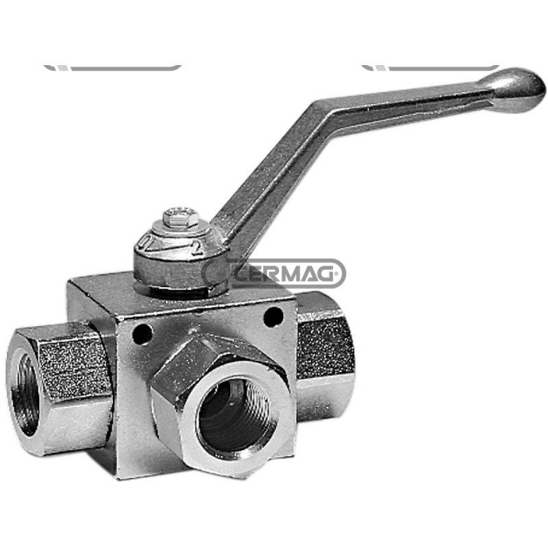 GRIFOS DE BOLA DE 3 VÍAS COMPATIBLES 1" 1/4 - 83615