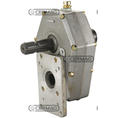Multiplicateur avec prise à cardan pour pompes GROUPE 2 et 3 Raccordement Mâle - Femelle 1"3/8 COMPATIBLE - 80955 | Newgarden...