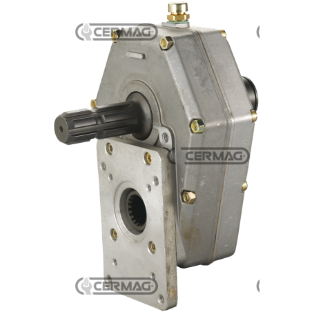 Multiplicador con casquillo cardan para bombas GRUPO 2 y 3 Conexión macho - hembra 1"3/8 COMPATIBLE - 80955 | NewgardenAgri.com