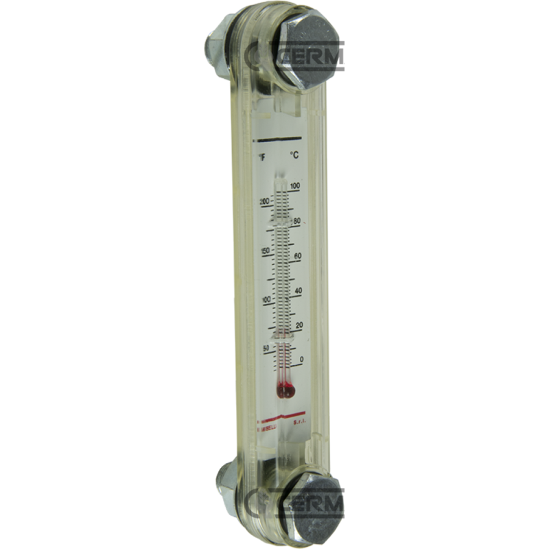 Indicador de nivel de nylon con termómetro A 153 mm COMPATIBLE - 81437