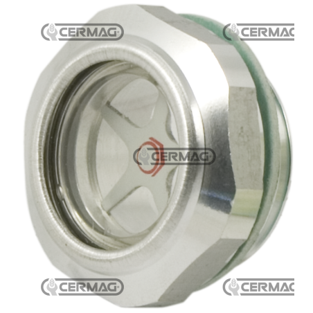 Luz indicadora de nivel de aceite en aluminio H 1/2" COMPATIBLE GAS - 81477 | NewgardenAgri.com