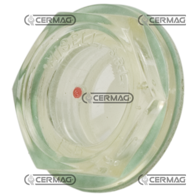 Indicateur de niveau d'huile en plastique SANS écran contrasté F 3/8" COMPATIBLE GAZ - 81442
