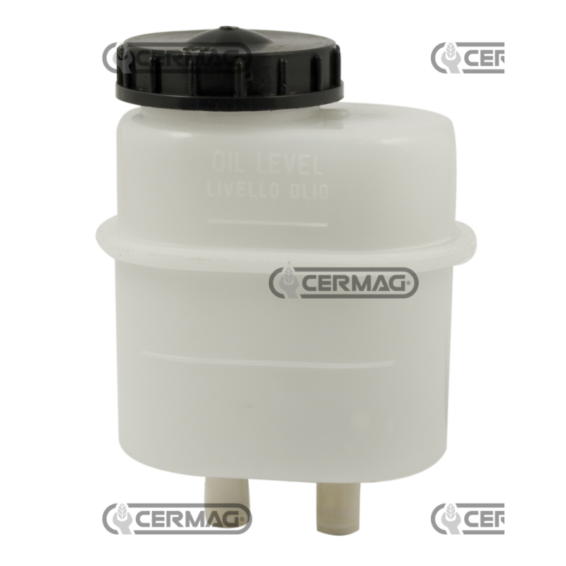 Oil tank for power steering with straight connections COMPATIBLE - 80956