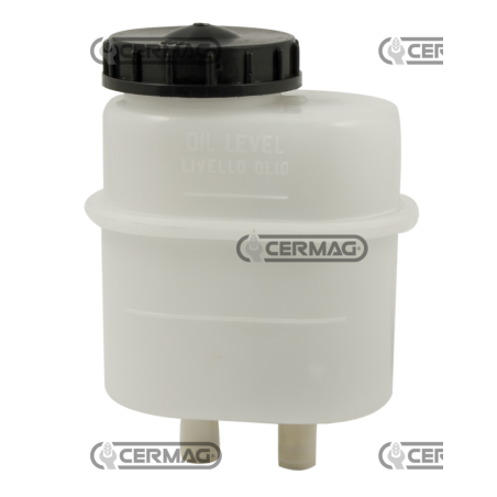 Depósito de aceite para dirección asistida con conexiones rectas COMPATIBLE - 80956 | NewgardenAgri.com