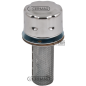 Tappo riempimento con cestello filtrante in metallo Flusso raccolta 250 dm3/min COMPATIBILE - 80890