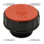 Tappo di sfiato con filtro Filetto F 1"1/4 Gas COMPATIBILE - 81461