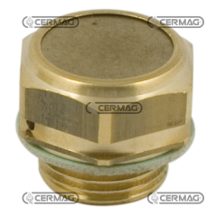Tapón respiradero metálico con válvula Rosca F 3/8" Gas COMPATIBLE - 81463 | NewgardenAgri.com