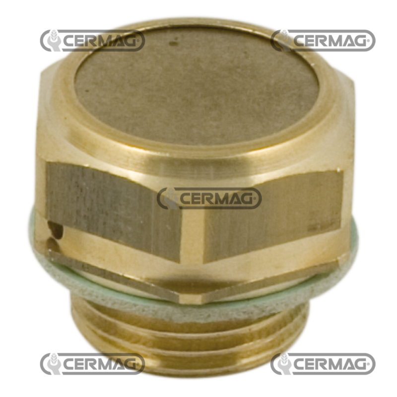 Metallic breather cap with valve Thread F 3/8" Gas COMPATIBLE - 81463