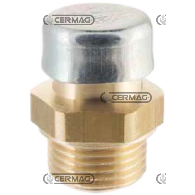 Entlüftungskappe aus Messing mit Labyrinth und Filter 1/2" Gasgewinde KOMPATIBEL - 84019