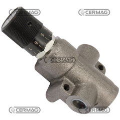 Válvula prioritaria con ajuste regulable en hierro fundido COMPATIBLE - 83323 | NewgardenAgri.com