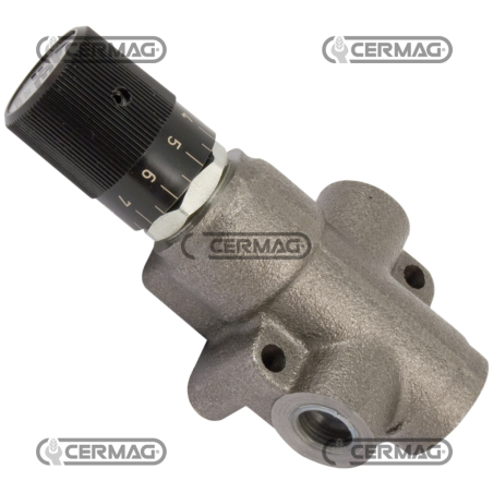 Válvula prioritaria con ajuste regulable en hierro fundido COMPATIBLE - 83323 | NewgardenAgri.com