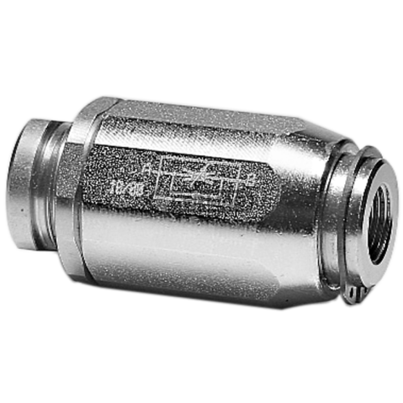 Vanne d'étranglement unidirectionnelle, réglable avec joint à bille Raccordements 1/2" COMPATIBLE GAZ - 80610