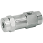 Valvola di blocco pilotata semplice effetto in linea Attacco 1/4" GAS COMPATIBILE - 83092