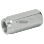 Valvola unidirezionale con tenuta a sfera - FEMMINA - FEMMINA Attacco 1/2" GAS COMPATIBILE - 80607