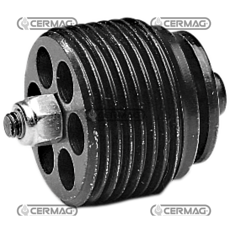 One-way valve with automatic lock - Parachute Thread 1/4" GAS COMPATIBLE - 81227