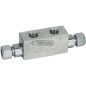 Doppeltwirkendes, vorgesteuertes Inline-Blockventil mit Nasenstück. Durchflussrate 20 l/min. KOMPATIBEL – 82218