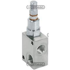 Válvula de alivio de presión directa Caudal 35 l/min Conexiones 3/8" COMPATIBLE CON GAS - 80718 | NewgardenAgri.com