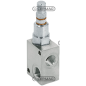 Válvula de alivio de presión directa Caudal 80 l/min Conexiones 1/2" COMPATIBLE CON GAS - 82215